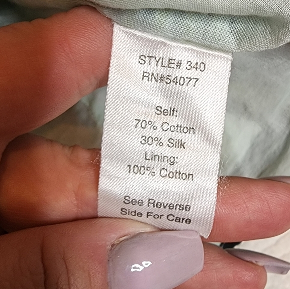 CAbi convertable silk blend blouse - Picture 6 of 16